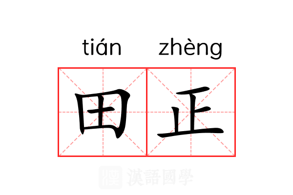 田正 田正