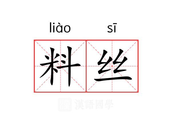 料丝 料丝
