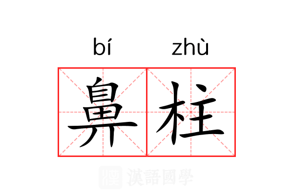 鼻柱