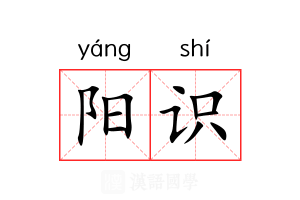 阳识