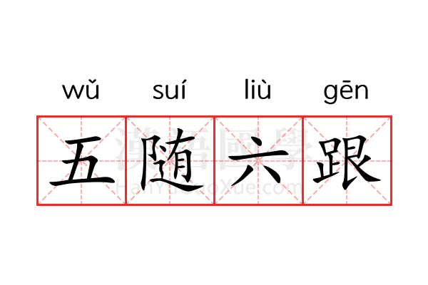 五随六跟 五随六跟