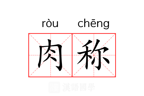 肉称