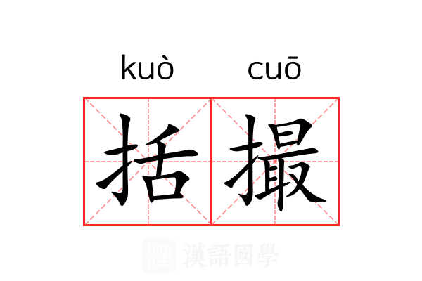 括撮