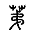 荑 荑