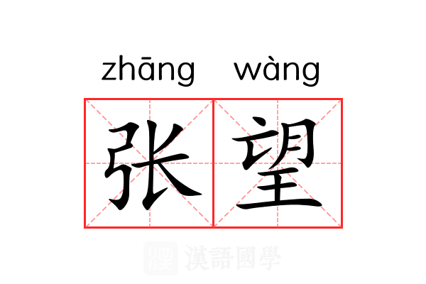张望