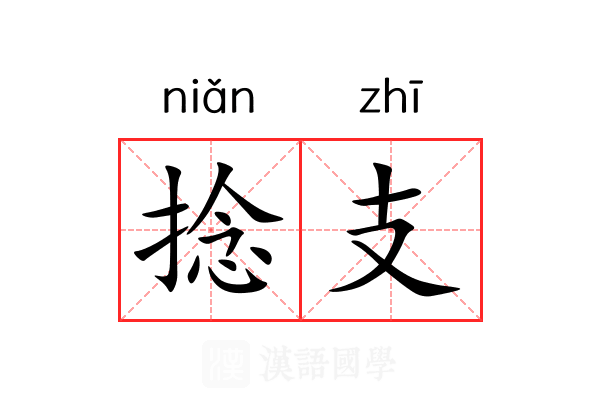 捻支