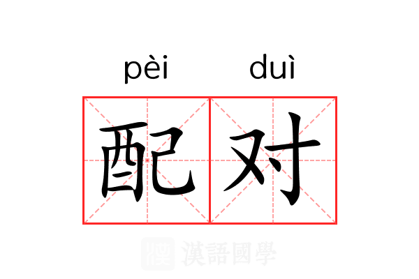 配对 配对