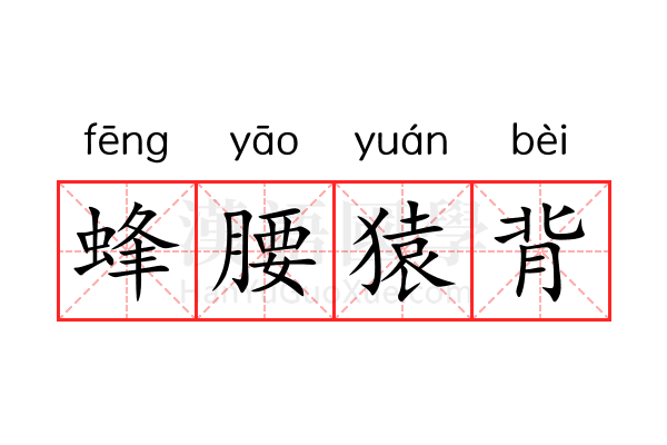 蜂腰猿背 蜂腰猿背