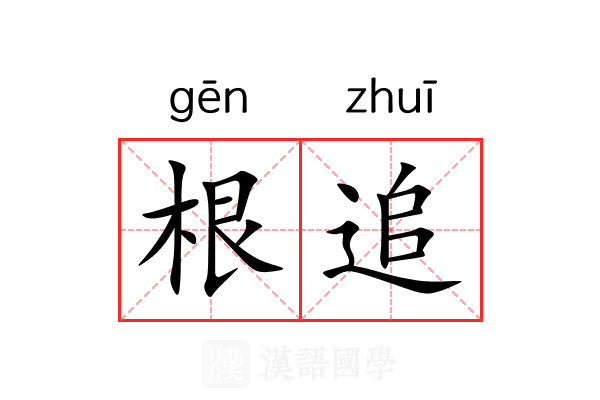 根追 根追