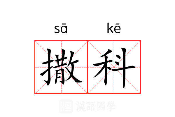 撒科 撒科