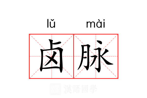 卤脉 卤脉