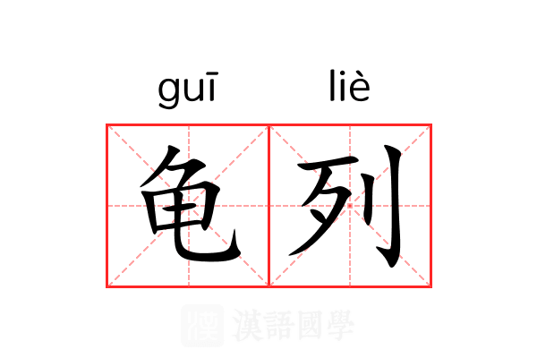 龟列 龟列