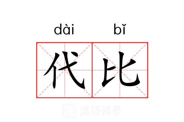 代比