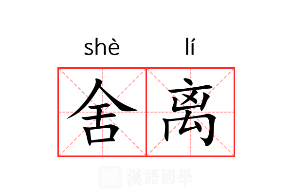 舍离