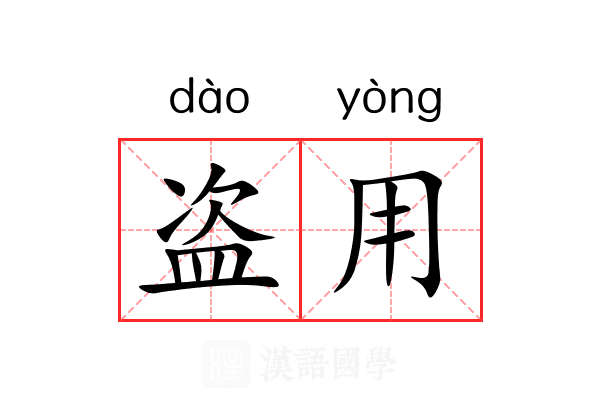 盗用 盗用