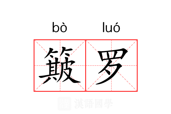 簸罗