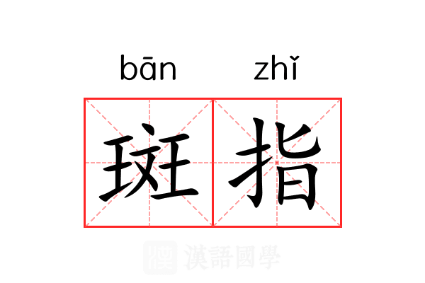 斑指 斑指