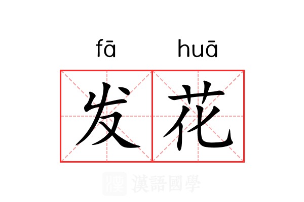 发花