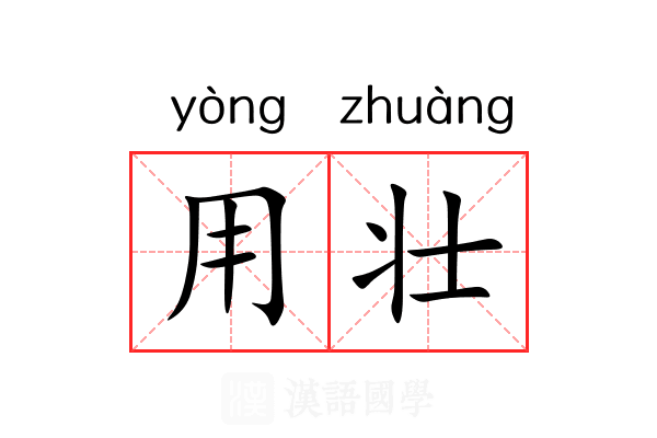 用壮 用壮