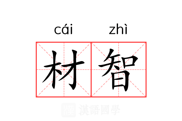 材智